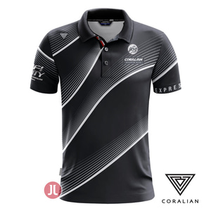 코랄리안 2022SS CSTC3070 남성용 그래픽 폴로 티셔츠